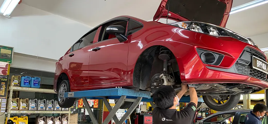 Local car workshop