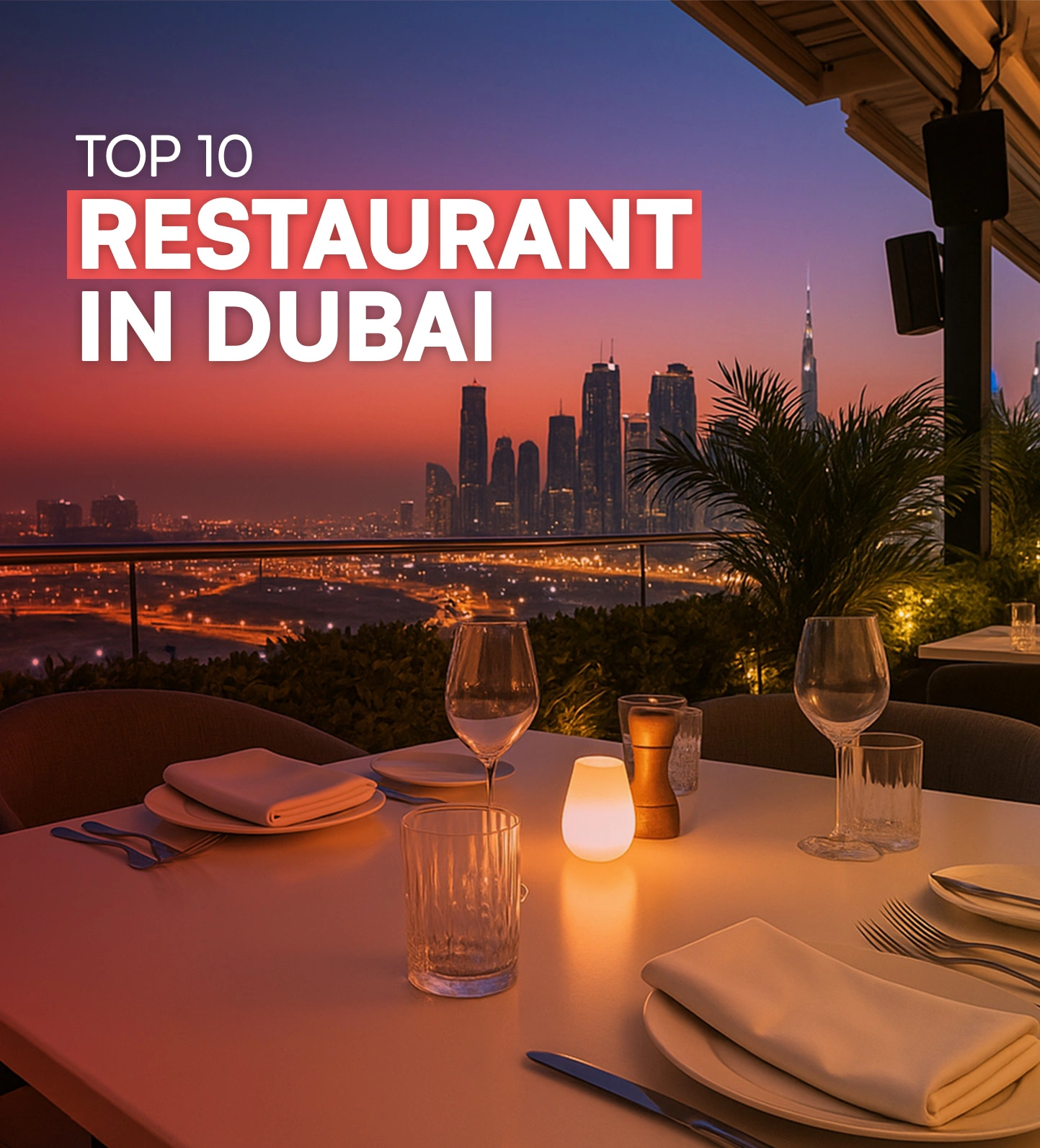Top 10 Restaurants in Dubai