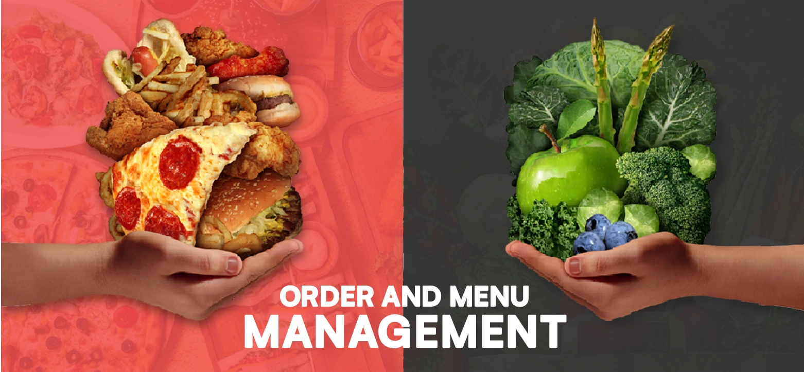 Order and menu management